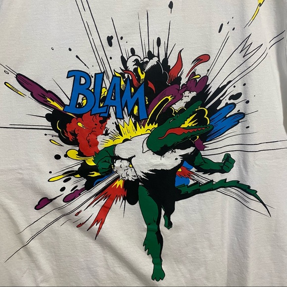 Lacoste T-shirt - BLAM Logo Crocodile Graphic - Picture 2 of 4